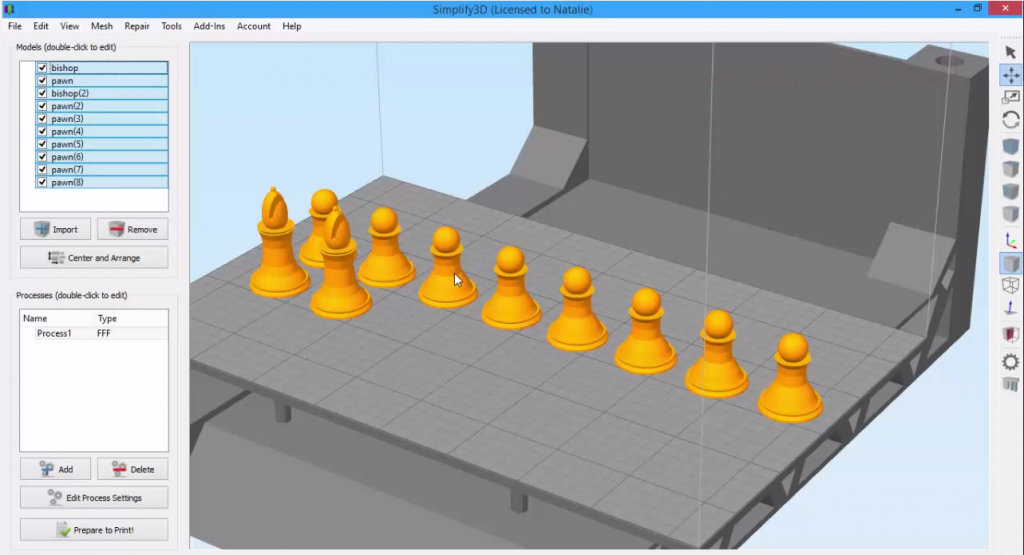 how to use simplify 3d